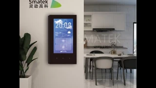 Home Automation Dashboard Multi-functional Tuya Smart Home Control Panels LCD Screen China factory