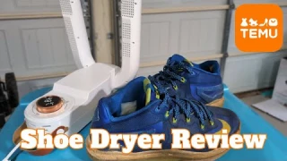 Testing a Temu Shoe Dryer!