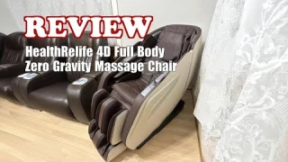 HealthRelife 4D 55" SL-Track Massage Chair - Review 2025