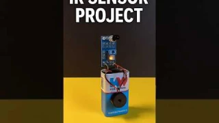 9V Battery + IR Sensor = Magic 😱 | DIY Electronics #shorts