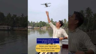 Drone take off failure😭DJI mini 4 sink in water #djimini4pro #dji #drone