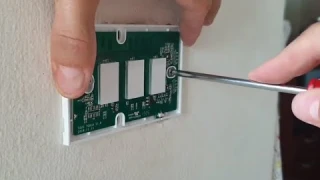 SONOFF TX series T0USC3 installed instead of a GEWISS x3