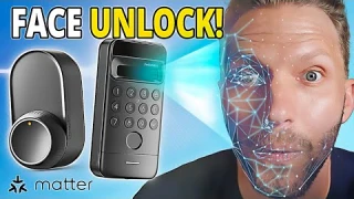 Smart Lock With Face Unlock?! 👀 SwitchBot Lock Ultra Vision