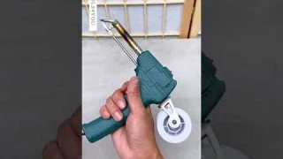 Soldering iron with automatic tin wire