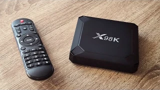 X98K Android TV Box: Unboxing and Showcase