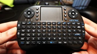 eSynic Mini Wireless Keyboard 2.4G XBMC Keyboard Touchpad Mouse Combo Review