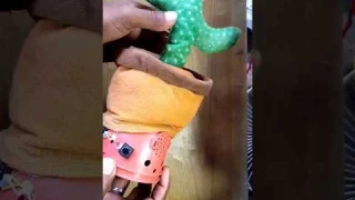 How to open dancing cactus toy // What inside talking cactus // Toy repair #shorts #cactus