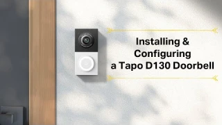 How to Install and Configure a Tapo D130 Doorbell
