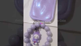 Perfect Purple phone Case for iphone with hand Bracelet 💜#amazonfinds #amazon #phonecase #viral