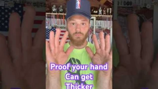 Proof That Your Hand can get THICKER & That Pumpkin Training Works!
