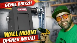 The BEST Wall Mount Garage Opener Genie B6172H Install & Review