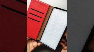 Phone Case - Premium Leather Folio Flip Cover | RFID-Technology | Kickstand