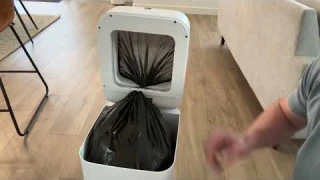 Automatic Trash Can, 8 Gallon Self Sealing and Self Changing Smart Trash Can Review