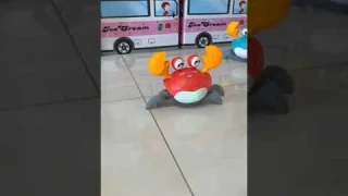 Interactive Crawling Crab Toy