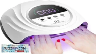 208W UV LED Nail Lamp Professional UV Nail Dryer Light with 66Pcs Review