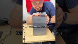 UGREEN NAS DH4300 Plus is the BEST beginner friendly NAS #shorts #tech #technology #pc #ugreenNAS