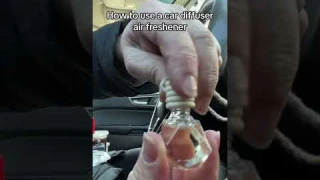 How to use a car diffuser air freshener #marmeez #cardiffuser #fyp