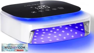Cordless UV LED Nail Lamp 60W Rechargeable Nail Dryer Light Quick Curing Review