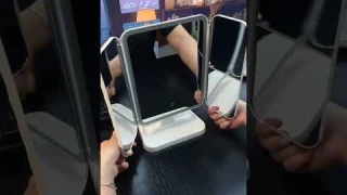 ⭐ Product Link in Comments ⭐Foldable LED Touch Screen Makeup Mirror⁠ #viral