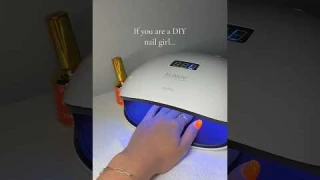The best quality UV/LED Lamp💛 #nails #diynails #nailsathome