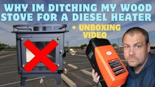 Why I Swapped My Mini Wood Stove for a Diesel Heater - Vevor Bluetooth Heater Unboxing