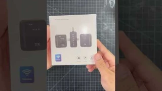 Unboxing the PQRQP 3 in 1 wireless microphone🤩 #wirelessmicrophone #vlogging
