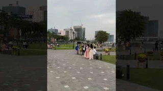 Công viên bến Bạch Đằng mới nhất Quận 1 Sài Gòn