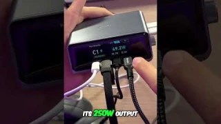 Anker Prime Charger with LCD Display (250W, 6 Ports, GaNPrime)