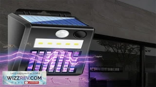 2 in 1 Solar Mosquito And Motion Sensor LED Light Outdoor Induction Wall Lamp Review