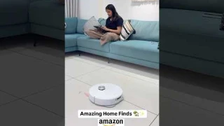 Smart vacuums cleaning robot from Amazon! 🏠💫 #SmartCleaning #robotvacuums
