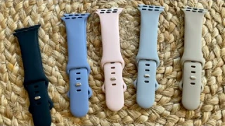 Soft Silicone Sport Strap for Apple Watches