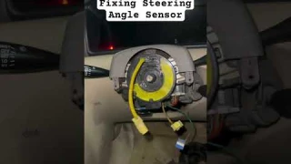 Fixing Steering angle sensor