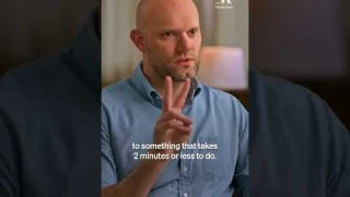 Try the 2-Minute Rule for building new habits 🤯 #jamesclear #habits