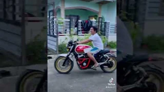 Honda cb400 super four project big one 💣