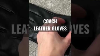 Full video and links on my Channel #unboxing #unboxingvideo #coach #coachoutlet #gloves