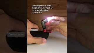 No more neck pain with this Hat Clip-On #Headlamp 💆‍♂️