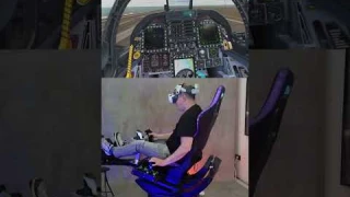 YAW3 Motion Simulator - RELAUNCH - DCS World Carrier Landing  #dcs #vrgaming #flightsim