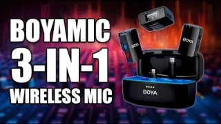 Boyamic 3-in-1 Wireless Microphone: Unboxing & Full Review
