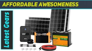 Solar Power Kit Review: ECO-WORTHY 1.6KWH Complete Setup for Off-Grid Living!