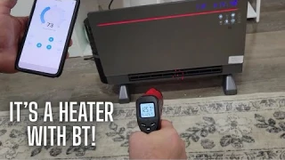 Hawkrown 1800W Smart Electric Panel Space Heater with Bluetooth