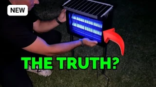 This Solar Bug Zapper ELIMINATED All Mosquitoes in My Yard (1 Area Coverage Test)
