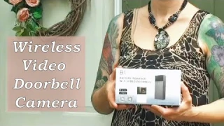 Video Doorbell Camera💥B1 Laxihub Wifi Full HD Security Camera 👈