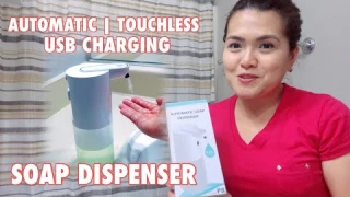 Automatic USB Charging Soap Dispenser || Unboxing BOLWEO 2022 Minimalist Design Soap Dispenser