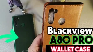 Blackview A80 Pro PU Leather (Brown) Wallet Case