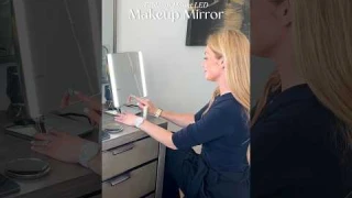 Conair Touchscreen LED Makeup Mirror ✨ | Lighted Vanity with 10x Magnification #summeronshorts