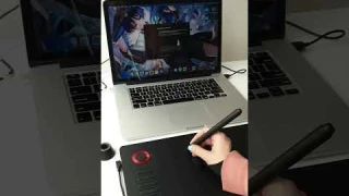 setting up my veikk a15 pro tablet✌ #anime #artist #art #digitalart #akihayakawa