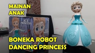 Review Mainan Anak Robot Boneka Dancing Princess Elsa Frozen & Sophia Berlampu, Menari dan Ada Musik