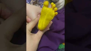 #printing #baby #foot #paint #like #subscribe #youtubeshorts #comment