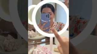 LED Mirror| Amazon Beauty Finds 💁🏻‍♀️🪞#amazonfinds #vanitytable  #ledmirror #makeup must haves