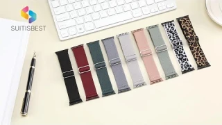 Stretchy Nylon Solo Loop Apple Watch Straps Review - Suitisbest